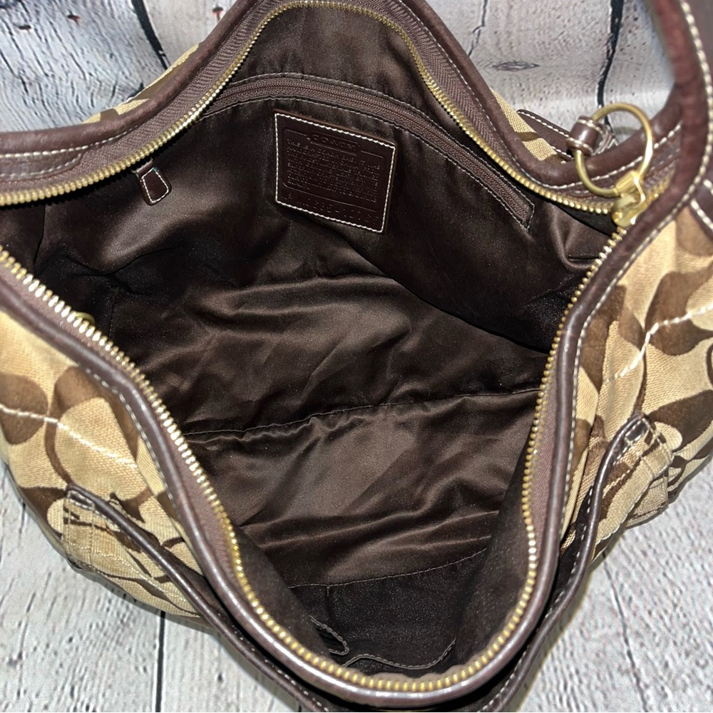 Vintage Y2K Coach Signature Large Hobo Bag - Picture 6 of 17